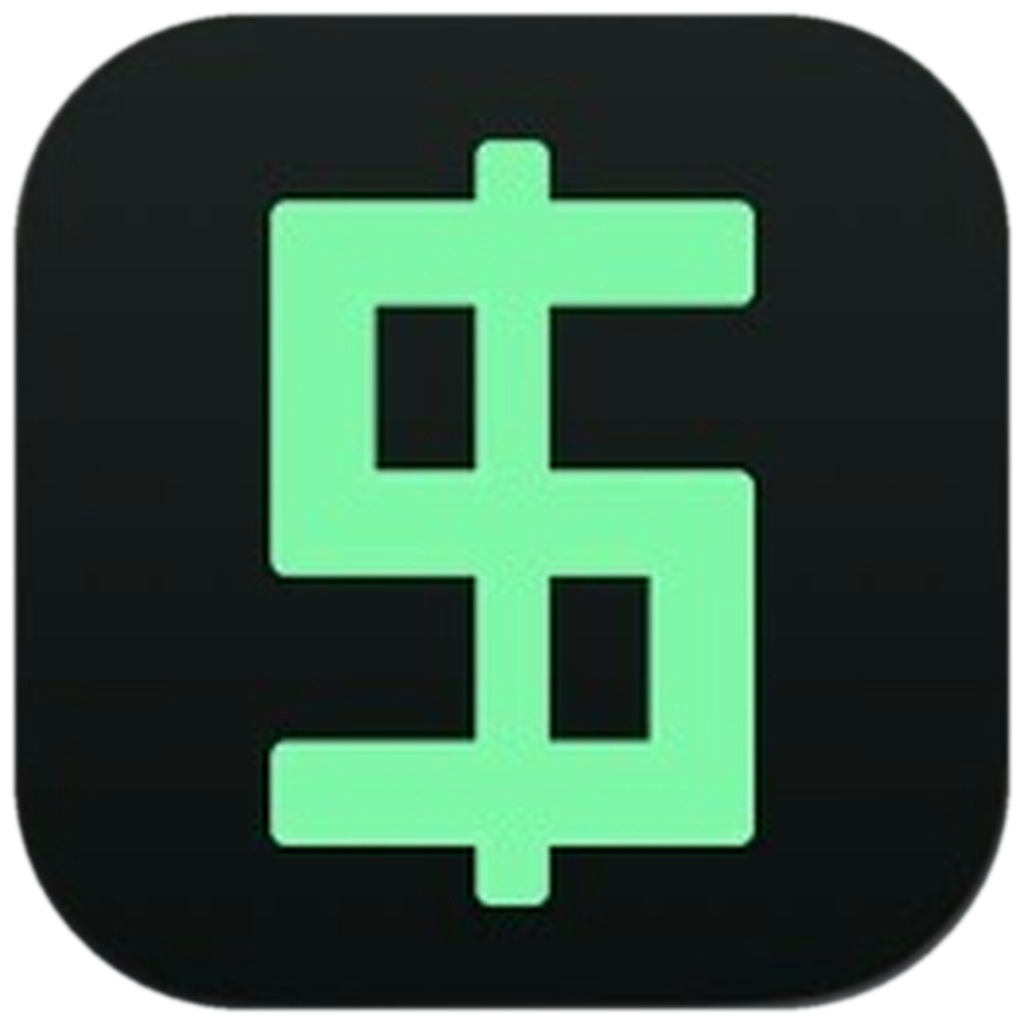 SI Money Tracker logo: a green dollar sign on a dark rounded tile.